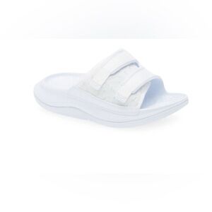 HOKA Ora Luxe Recovery unisex Slide sandals flip‎ flops white men’s size 14